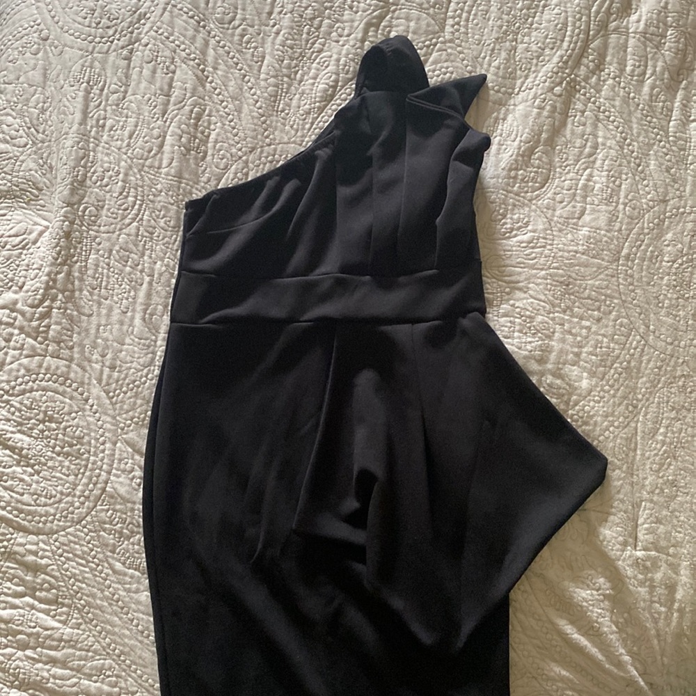 Fun Big detail One shoulder Dress